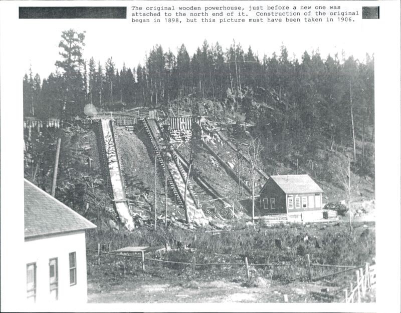 Original Wooden Powerhouse, circa 1906