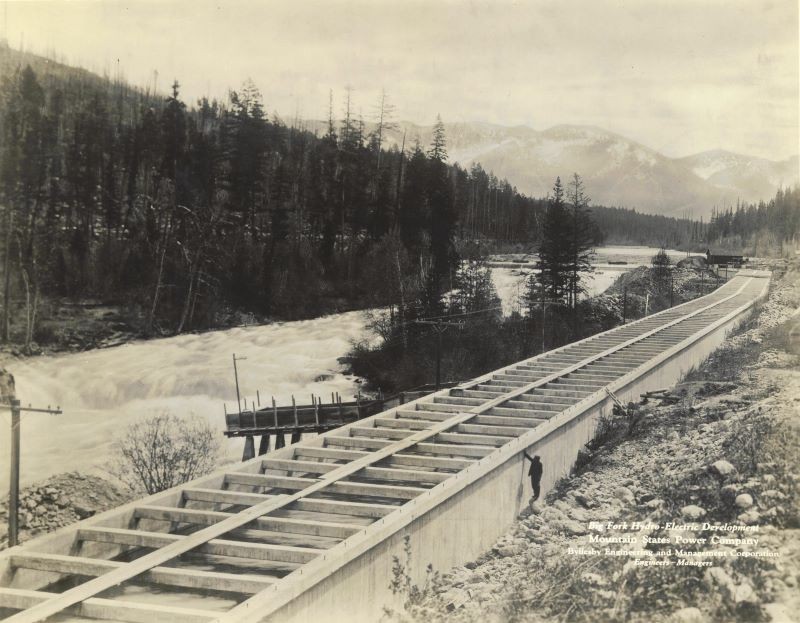 Concrete Flume